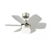 Westinghouse - Ventilateur de plafond Flora Royale Chrome avec lumière