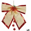 Krist+ Lasso Christmas bauble Red Golden Plastic 53 x 50 x 9 cm (4 Units)