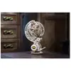 Maquette 3D en bois - Globe cinétique 25,1 cm - EWA - Mixte - Multicolore - 14 ans et plus