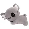 Non communiqué Peluche Koala qui aime dormir 50 CM - Gris