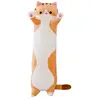 Peluche Chat long mignon 90 CM - Marron