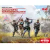 ICM Figurines militaires : Infanterie confédérée de la guerre civile américaine Set 2