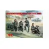 German Command Vehicle Crew (1939-1942) (4 Figures)- 1:35e - Icm