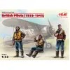 British Pilots (1939-1945)(3 Figures) - 1:32e - Icm