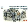 Deutsche Luftwaffe Piloten Und Bodenpersonal- 1:48e - Icm