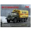 Zil-131 Emergency Truck,soviet Vehicle - 1:35e - Icm