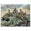 Soviet Armored Carrier Riders - 1:35e - Icm