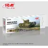 Set de peintures pour Véhicules blindés britanniques WWII ICM-3099