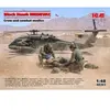 Maquette hélicoptère et figurines : Black Hawk MEDEVAC ICM-48365