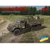 ICM Maquette camion militaire : ZIL-131 avec l'équipage DShKMd - 1/35