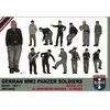 Wwii German Panzer Soldiers, Set 1 - 1:72e - Orion