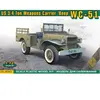 Ace Maquette Véhicule militaire : WC-51 U.S. 3/4 ton weapons carrier Beep