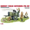 Cuisine de campagne soviétique PK-42 - MINI ART - Maquette avec 4 figurines - 144 pièces