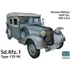 Maquette véhicule d'etat-major allemand : sd.kfz.1 type 170 vk master ...