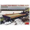 Railway Non-brake Flatbed 16,5 T - 1:35e - Miniart