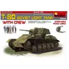 T-80 Soviet Light Tank W/crew Specialedi - 1:35e - Miniart