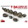 T-34 Wheels Set.1942-43 Series - 1:35e - Miniart