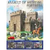 Assault Of Medieval Fortress - 1:72e - Miniart