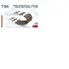 T-54 Omsh Individual Track Links Set. Early Type- 1:35e - Miniart