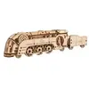 Puzzle 3D Ugears Modèles mécaniques Mini locomotive Bois