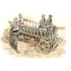Road To The Rear 5 Figs + Cart- 1:35e - Master Box Ltd.