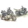 Kradschutzen: Ger. Motorcycle Troops - 1:35e - Master Box Ltd.
