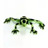 Peluche grenouille verte et noire Anima