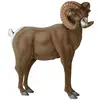 Hansa Peluche Geante Bouquetin 100 Cm H Et 120 Cm L