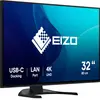 Écran 31,5" EIZO FlexScan EV3240X - 4K - Noir - HDMI/DisplayPort/USB-C