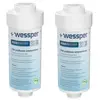 Wessper 2x Filtres anti-calcaire pour Machine à laver Lave-vaisselle f...