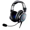 Audio-Technica ATH-G1 écouteur/casque Avec fil Arceau Jouer Noir, Bleu