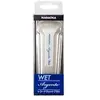 Nagaoka Brosse velours WCL-111 pour nettoyage humide des disques vinyles