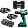 Hitachi Hikoki - Perceuse visseuse 18V 50Nm (2x2,0Ah) en mallette DS18DAWCZ