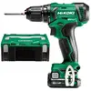 Hitachi Perceuse visseuse 12V (2X2.5 Ah) + chargeur en Hitcase Hikoki DS12DAWEZ