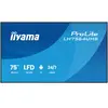iiyama 75" LED - ProLite LH7564UHS-B1AG - Ecran dynamique 4K UHD