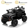 LALAHO Voiture Électrique 12V/4.5Ah pour Enfants, Técommande 2.4G,103×...