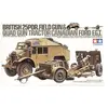 Tamiya 1:35 British 25pdr. Field Gun & Quad Gun Tracteur