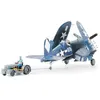 Tamiya Maquette Avion : Vought F4u-1d Corsair W Moto-Tug-Tamiya