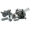 Maquette Canon allemand 20mm Flakvierling 38 avec figurines Tamiya