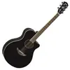 Yamaha APX600 Black Guitare Jumbo acoustique-électrique