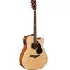 Yamaha FGX800C Natural Guitare Dreadnought acoustique-électrique
