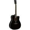 Yamaha Yamaha Fgx820c Bl Ii Black Guitare Électro-Acoustique Folk