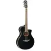Yamaha APX 700II BL Black Guitare Jumbo acoustique-électrique