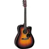 Yamaha FX370C Tobacco Brown Sunburst guitare classique électro-acoustique