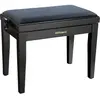 Roland Piano Bench, Satin Black, Velours Seat Banquettes Clavier