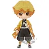 Banpresto Figurine Q Posket - Demon Slayer - Zenitsu Agatsuma - Couleurs vives - Jaune