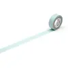 Masking tape unicolore pastel - Emeraude - 1,5 cm x 7 m