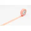 Masking tape unicolore - Rose saumon - 1,5 cm x 7 m