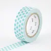 Ruban adhésif - Masking Tape - Pois Lagon - 7m x 15mm