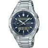 CASIO - Montre en acier inoxydable - WAVECEPTOR - Gris